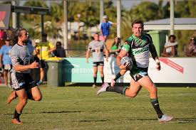 Kyle feldt beats the eels defence to score another try. Feldt Hat Trick Sinks Seagulls Qrl