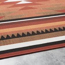 Touch device users, explore by touch or with swipe gestures. Outdoor Teppich Terrakotta Mit Grafikmotiven 200x200 Pria Maisons Du Monde