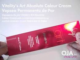 vopsea permanenta de par vitalitys art absolute colour