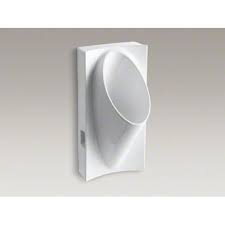 When properly maintained, waterless urinals are completely odor free and absolutely hygienic. Kohler K 4918 0 Steward Waterless Wall Mount Urinal White Urinals Urinal Waterless