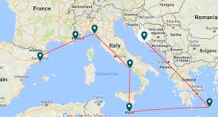How To Plan A Trip To Europe Sample Travel Itineraries France Travel Italy Travel Greece Itinerary