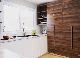 Wood You Believe That Wood Cabinetry Is Actually Laminate Believe It Formica Laminate Woodgrains Make It White Cabinetry Walnut Cabinets Formica Laminate