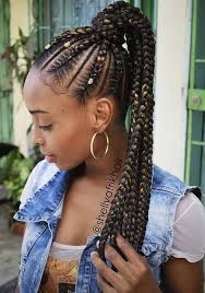 63 Best Braided Ponytail Hairstyles For 2020 Page 2 Of 6 Stayglam Braided Ponytail Hairstyles Hair Styles African Braids Hairstyles