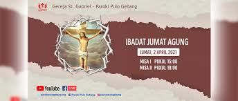Juga dalam tradisi untuk ibadat sore pada akhir tahun (31 desember), pada saat terpilihnya paus baru di kapel. Ibadat Jumat Agung 2 April 2021 Paroki Pulo Gebang Keuskupan Agung Jakarta
