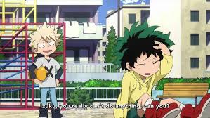 Its psychological with him though and not about the power, he might well be more powerfull rigth now in the abstract sense. In Mha Does Deku Hate Bakugo Quora