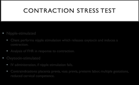 Image result for Contraction Stress Test