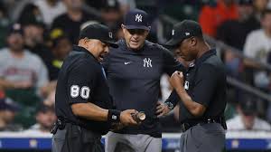 Umpires Confiscate Bat