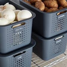 2.5 out of 5 stars, based on 2 reviews 2 ratings current price $6.92 $ 6. Charcoal Nordic Storage Baskets With Handles Storage Baskets Potato Storage Onion Storage
