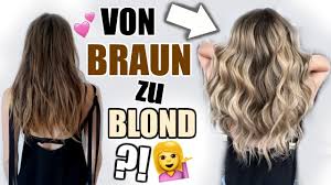 Haare schulterlang schneiden silberblonde haare dunkle haare mit strähnen bunte haare dunkel brünettes haar braun blonde haare haarfarbe braune haare klassiker, die kann hell, dunkel, neutral, immer natürlich aussehende und total chic! Grosse Veranderung Braun Zu Blond Kommt Mit Zum Friseur Barbarasofie Youtube