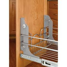 rev a shelf metal pull out trash can
