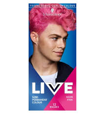 Throughout her career, pink has dyed her hair nearly every shade of, well, pink. Schwarzkopf Live Men Neon Pink 093 Semi Permanent Colour Boots