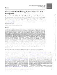 Serving nyc, westchester & rockland. Pdf Drones Innovative Technology For Use In Precision Pest Management