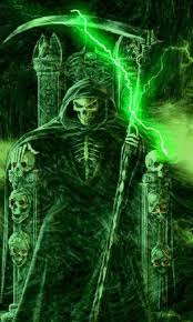 Hi guys here is a wallpaper that i made about reaper software, i hope you all enjoy. Green Lightning Grim Reaper Lw For Android Grim Reaper Art Grim Reaper Reaper Tattoo