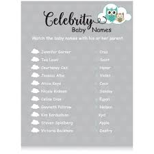 Get popular indian origin hindu child names, hindu baby boy names ideas, list of hindu boy child names along with its meaning. Xoxokristen Blue Boy Baby Shower Collection Owl Celebrity Baby Name Guessing Game Owl It S A Boy Baby Shower Party Games Buy Online In India At Desertcart 57318712
