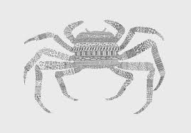 Gallery wrap canvas, framed fine art prints, framed canvas art Crab Wall Art Print Giclee Art Collectibles Vadel Com