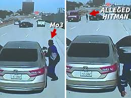 Mo3 Chased Down by Hitman on Interstate Highway
