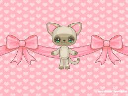Please contact us if you want to publish a cute kawaii cat. Kawaii Kitty Wallpaper By Bombthemoon On Deviantart