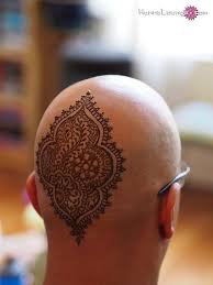 Henna On A Man S Head Men Henna Tattoo Tattoos For Guys Henna Tattoo