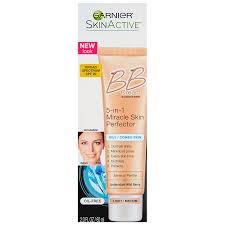 Garnier Skinactive Bb Cream 5 In 1 Miracle Skin Perfector For Combination To Oily Skin Light Medium 60ml London Drugs