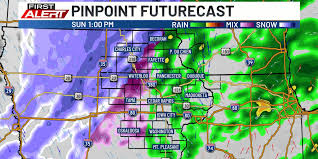 Dense fog gives way to rain, snow, and wind