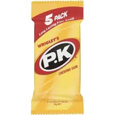 Buy Wrigleys P K Gold Original Chewing Gum Multipack 5x10 Piece 70g Online Worldwide Delivery Australian Food Shop