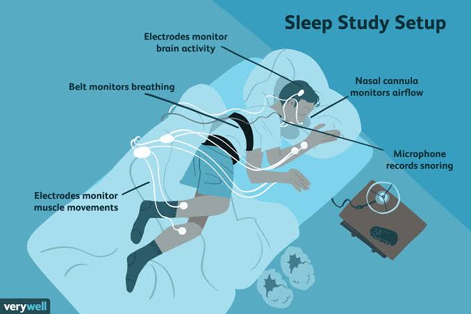Person sleeping peacefully