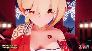 宵宫因你的凝视和存在而感到欢愉。