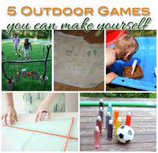 5 Outdoor Games You Can Make Yourself Familycorner Com Outdoor Games Block Party Games Games