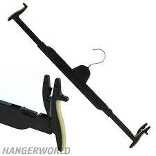 See more ideas about hanger, clothes hanger, trouser hangers. Expandable Waistband Trouser Skirt Hanger 56cm Skirt Hangers Plastic Clothes Hangers Types Of Trousers