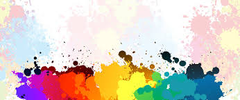 Colorful Ink Splash Brush Background Colorful Backgrounds Brush Background Paint Splash Background