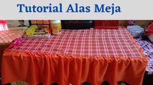 Cari produk mesin jahit lainnya di tokopedia. Cara Jahit Alas Meja Simple Youtube