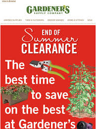 Check spelling or type a new query. Gardener S Supply Company Shop The Summer Clearance Sale Milled