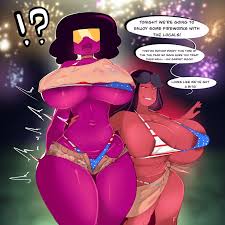 Firework Bombshells- Steven Universe- By Goat-Head