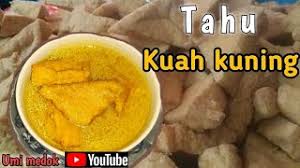 Lihat juga resep tahu kuning santan ala warteg enak lainnya. Resep Sayur Tahu Bumbu Kuning Warteg Youtube