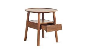 Edge Bedside Table Design Within Reach In 2020 Bedside Table Design Small Bedside Table Bedside Table