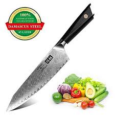 Shan Zu Couteau Serge Damas Couteau Couteau De Cuisine Acier Damas