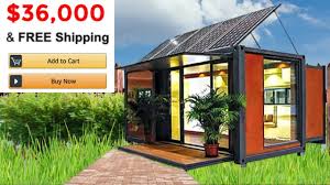 5 Container Homes You Can Buy On Amazon Some Under 40k In 2020 Container House Prefab Shipping Container Homes Prefab Homes