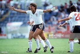 World Cup Finals Monterrey Mexico 11th June England 3 V Poland 0 England S Hattrick Hero Gary Lineker Celebrates After S World Cup Final Gary Lineker World Cup
