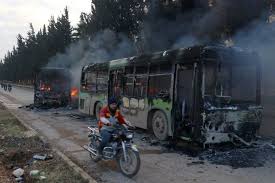 Image result for IMAGES OF ALEPPO BUSES