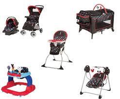 Mickey Mouse Newborn Set Stroller Play Yard Baby Boy Infant Disney Gift Car Seat Disney Stroller Stroller Cover Baby Car Seats