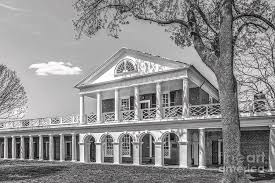 The most common academical village material is paper. University Of Virginia Academical Village Pavilion Photograph By University Icons