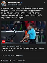 VAR in India gets another push, next meet ing in May. : rIndianFootball