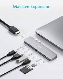 A tough 3 foot (0.9m) long double nylon braided cable usb type c to usb 3.0 cable with lifetime. Anker Powerexpand Direct 7 In 2 Usb C Hub Fur Macbook