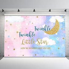 Maybe you would like to learn more about one of these? Mehofoto Gender Reveal Backdrop Pink Blue Twinkle Twinkle Little Star Baby Shower Photo Background 7x5ft Glitter Star Moon Baby Reveal Backdrops For Gender Reveal Decorations Walmart Com Walmart Com