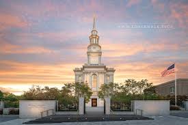 On the 229th anniversary of the signing of the u.s. Philadelphia Temple Sunset Glow Lds Temple Pictures