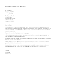 Crafting a cover letter that hits all the right notes can be a crucial step in landing a great flexible job. Telecharger Gratuit School Office Assistant Cover Letter
