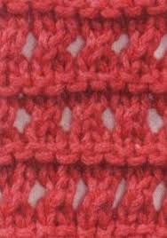 Repeat from * to last st, k1. X Eyelet Stitch Knit Pattern Knitting Kingdom