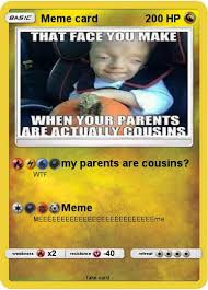 Pokemon Meme Card