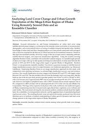 Dhaka Land Cover Change And Urban Growth Trajectories By