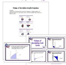 Calculus Volume Of Revolution Disks Washers Shells Task Cards Organizer Hw Calculus Task Cards Organization Task Cards